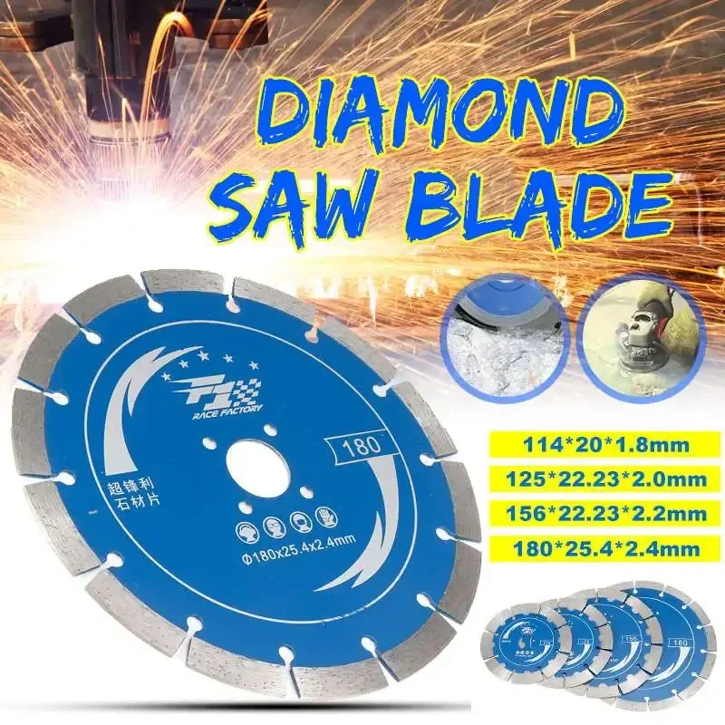 

1pcs 114/125/156/180mm Diamonds Saw Blade Wood Cutting Disk Grinding Cutting Saw Disc for Wood Cutter Angle Grinder Multitool