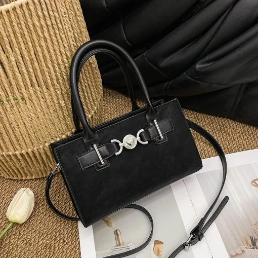 

2025 Winter Women's Chic Leopard Print Box Bag - Versatile Premium Vibe Top-Handle, Shoulder & Crossbody Purse