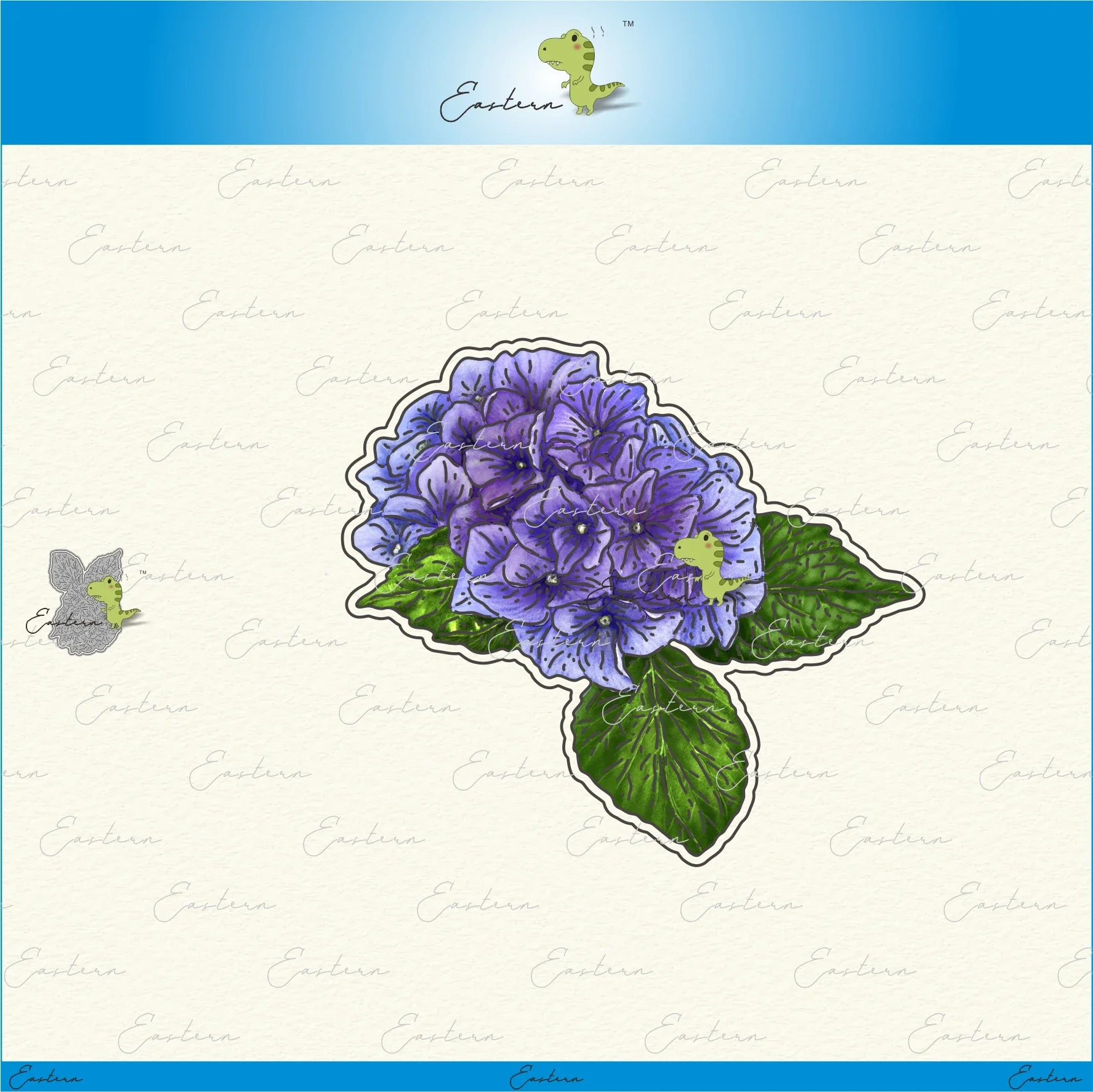 Tender Hydrangea metal cutting dies 2022 new diy molds Scrapbooking Paper Making die cuts crafts Printed Sheet