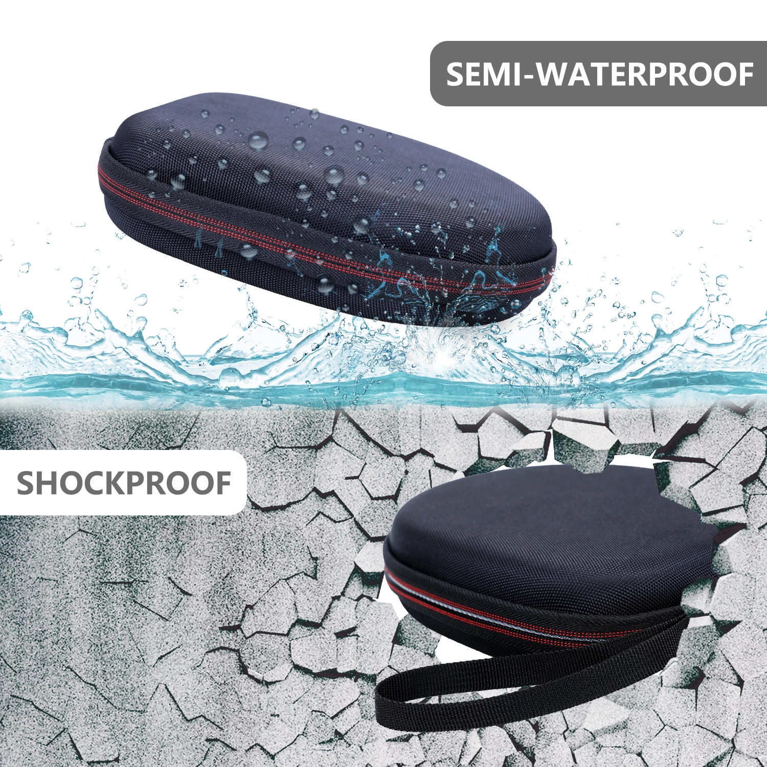 TOZO, Bose, JBL, Sony, Skullcandy, Soundcore Anker, Raycon 헤드폰용 EVA 하드 케이스 보호용 휴대용 가방(케이스만!!!)