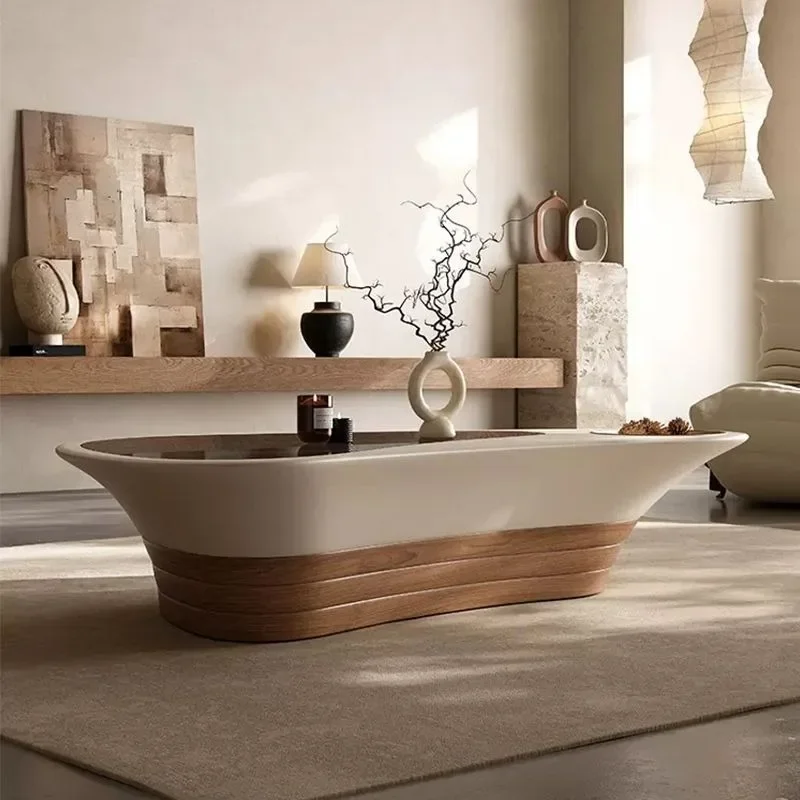 Mesa de Centro Minimalista para Hotel, Mesa Auxiliar Moderna de Estilo Italiano para Salón, Mueble Esquinero Estético para Sala de Estar