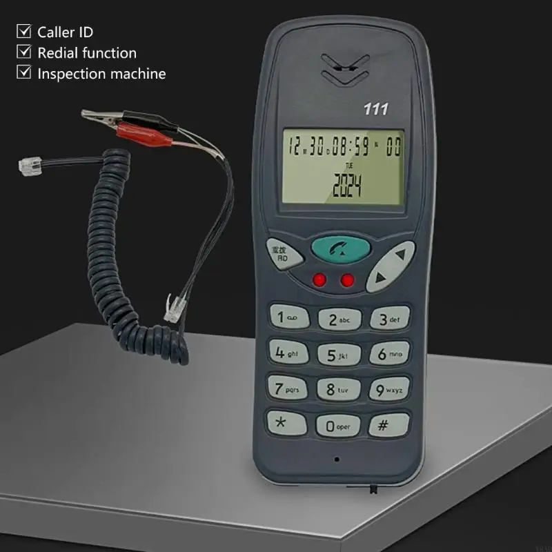 Y8AD Tampilan Penelepon Pengujian Telepon Line Communication Checking Networking Tester