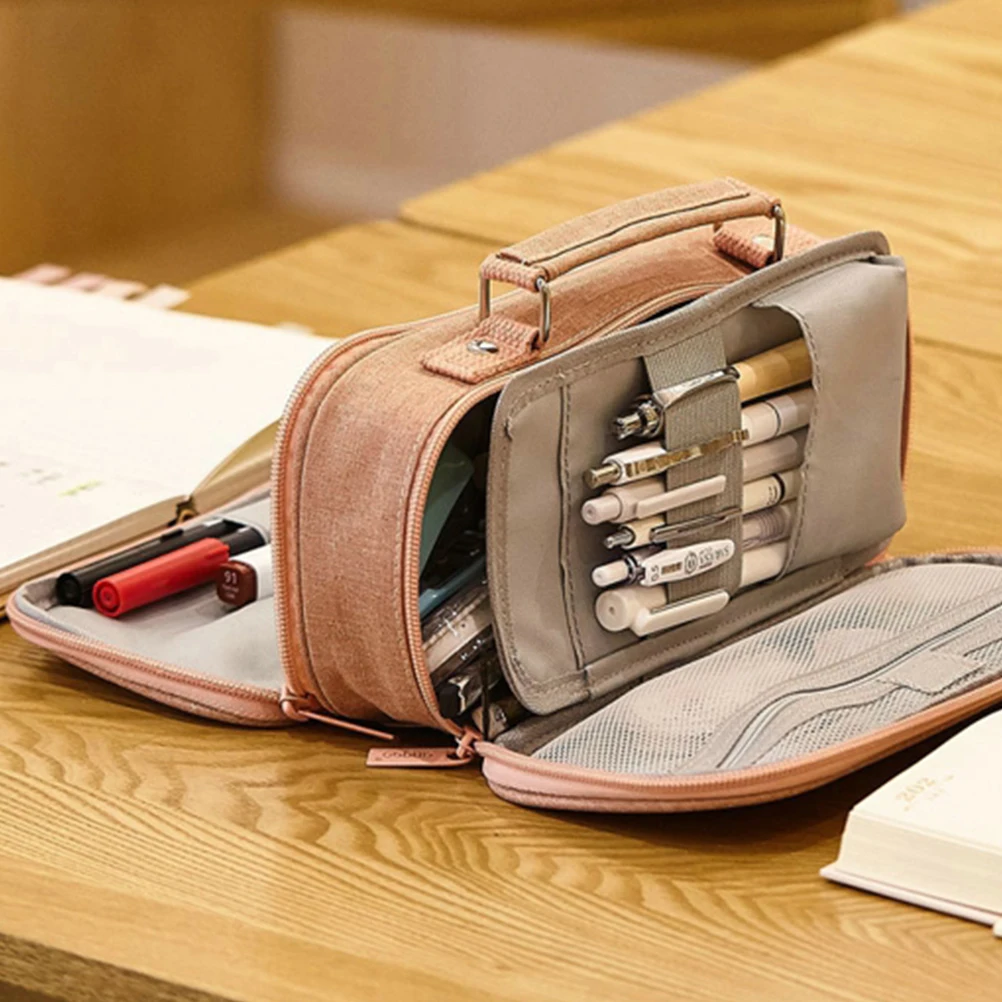 

Pencil Case Portable Pencil Bags Multifunction Pencil Box Stationery Bags Pen Bags Supplies
