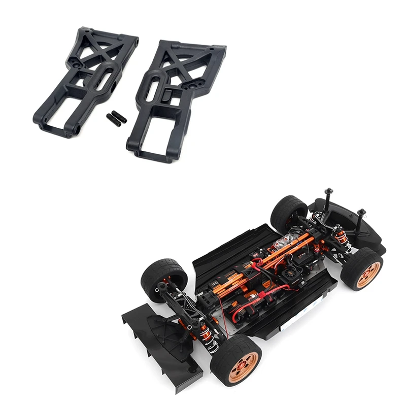 2 pezzi braccio sospensione braccio inferiore anteriore 8518 per ZD Racing EX-07 EX07 1/7 RC ricambi per auto accessori di ricambio