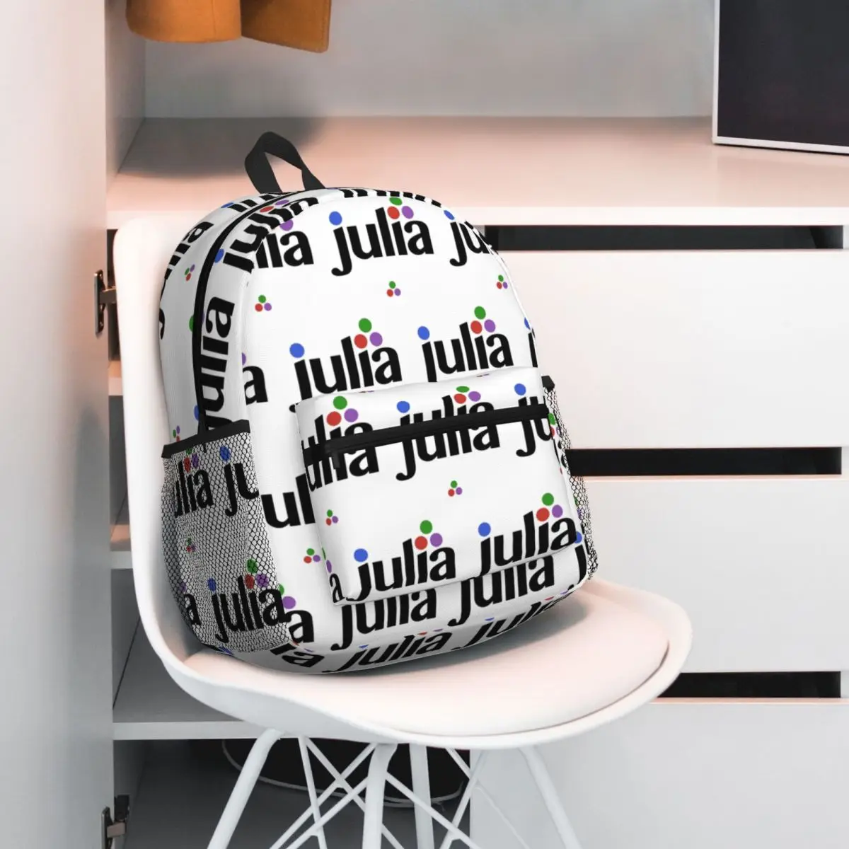 

Рюкзак с логотипом Julia Hex, рюкзак большой емкости, детская сумка для книг, школьная сумка, сумки на плечо для мужчин и женщин