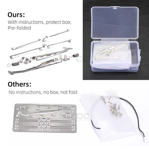 DC 1/10 1/8 Metallreiniger, Crawler RC -Autozubehör, SCX10 Jeep Cherokee Axial für TRX4 -Verteidiger Bronco G500 MST KM2 Teile Hauptflasche Playmobil - №1