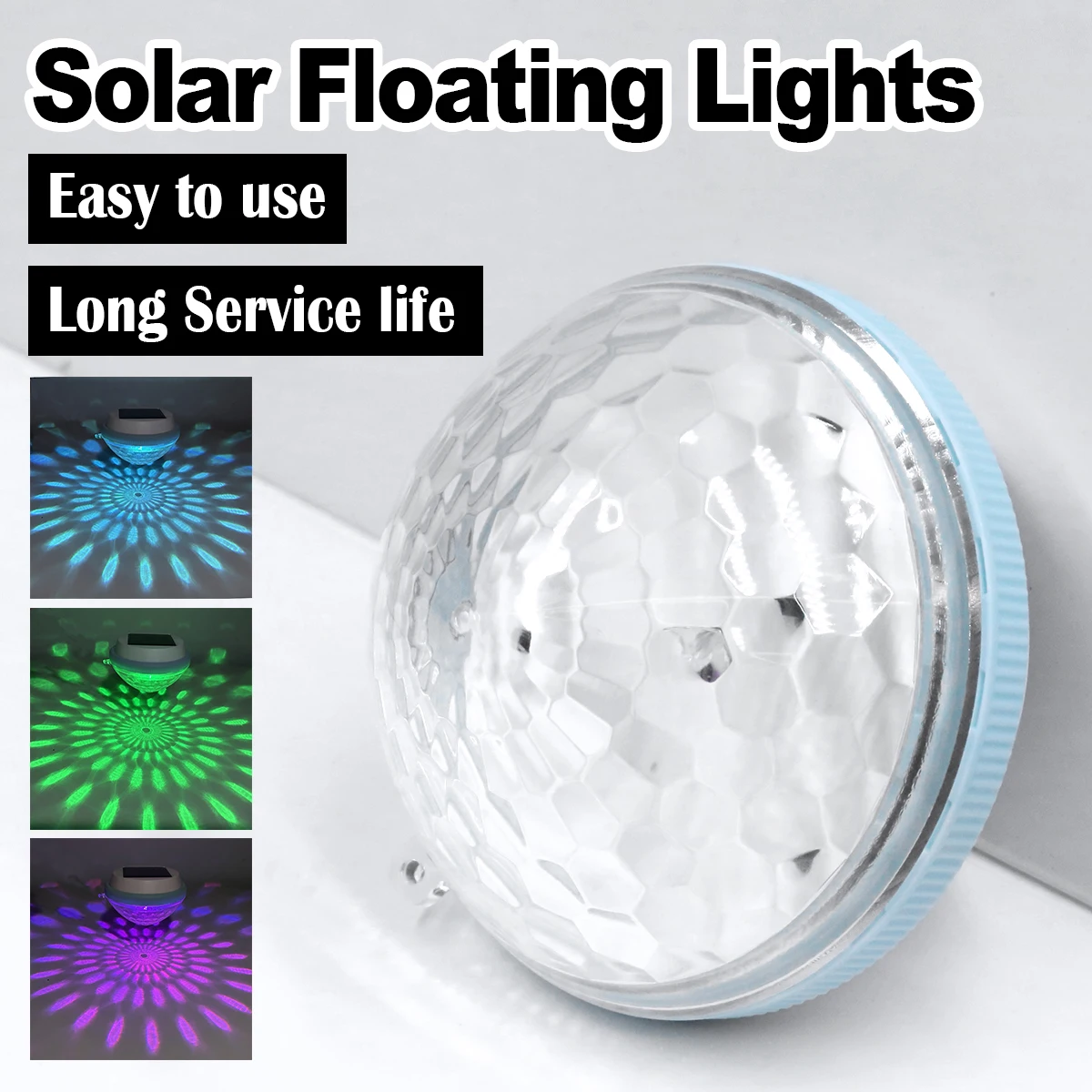 Pool Light Solar Rechargeable - Solar Floating Pool Light Pool Lamps