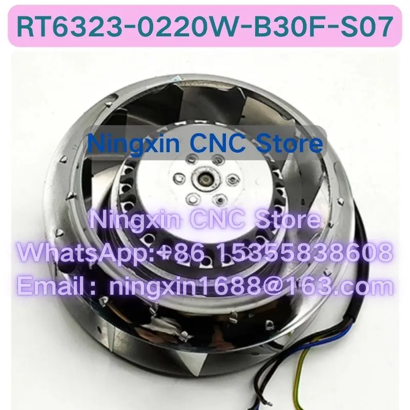 New Original RT6323-0220W-B30F-S07 Spindle motor cooling fan