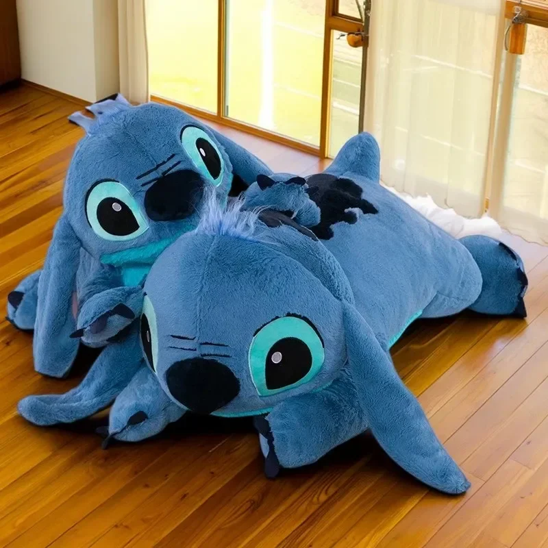 

Hot 45/100cm Big Size Kawaii Disney Lilo and Stitch Stuffed Animals Big Plush Toy Pillow Anime Doll Cute Children Birthday Gifts