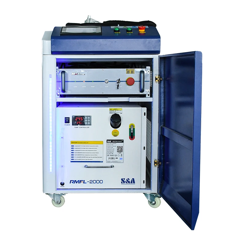 

1500W Continuous Wave Laser Cleaning Machine for Rust and Paint Removal Industrial Cleaner Oil Remover