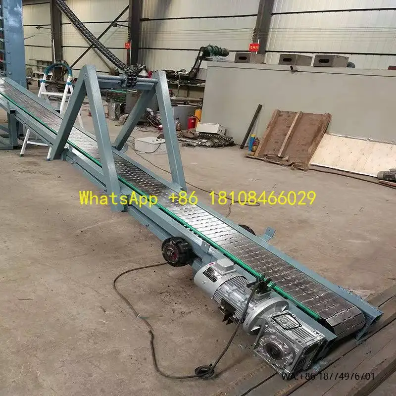 

Efficient New Food-Grade Stainless Steel Chain Plate Conveyor Adjustable Durable for Canned Beverages Aquatic Products Sorting L