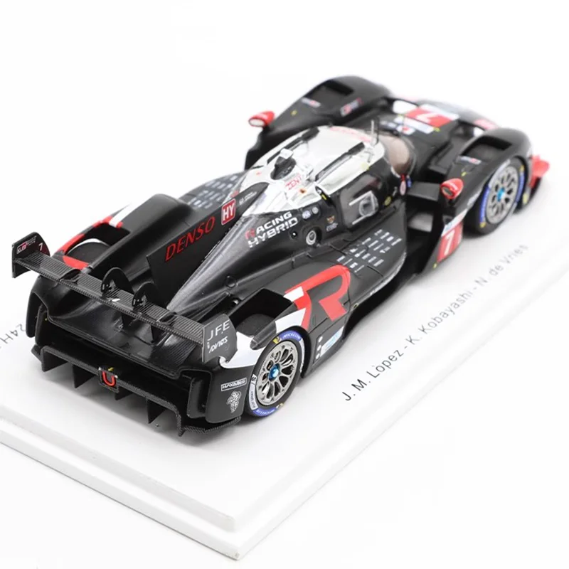 Em estoque faísca 1:43 toyota gr010 híbrido le mans 24h 2024 liga