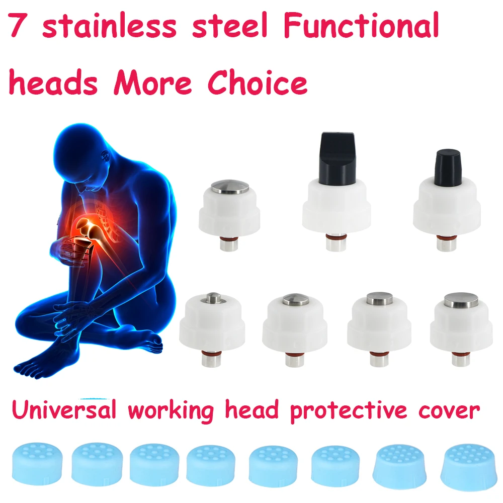 Shock Wave Chiropractic Gun 2 IN 1 For ED Massager Shockwave Therapy Machine Improve Tendonitis Relief Pain Massage Tools New