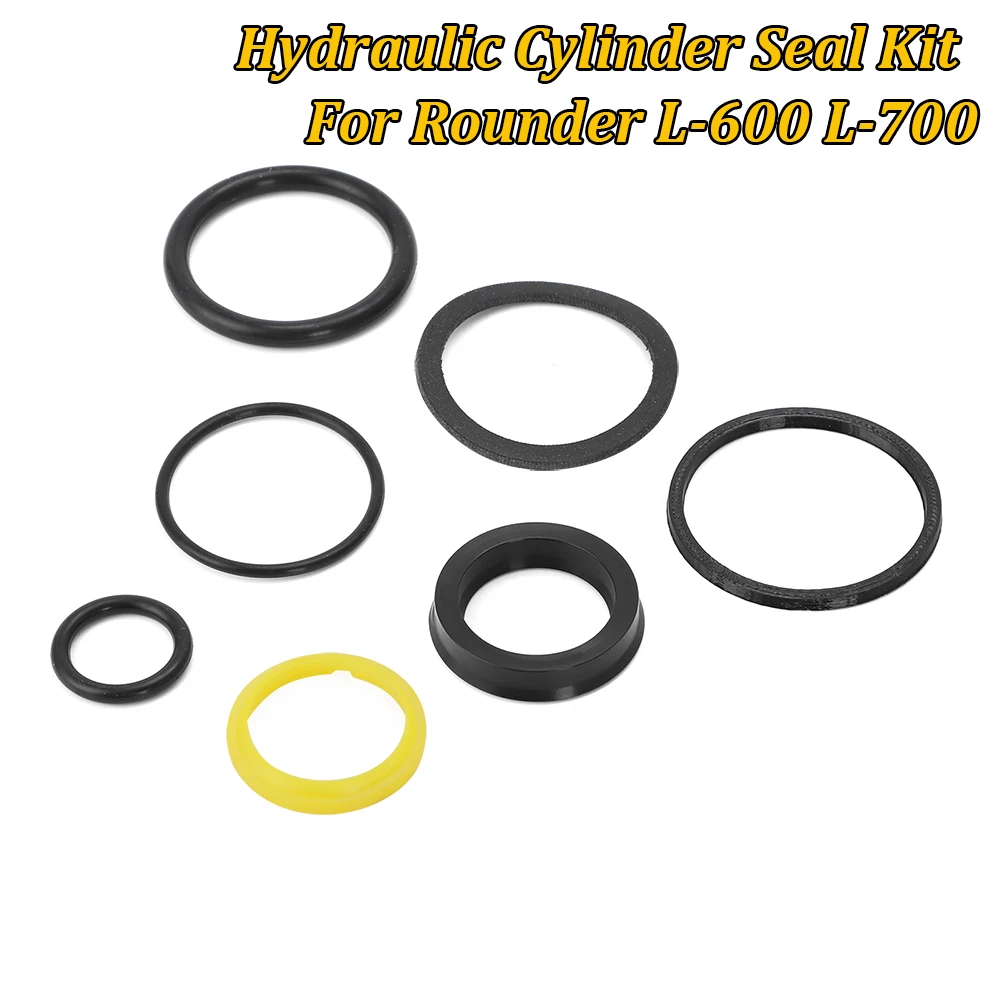 For Rounder L-600 L-700 Hydraulic Cylinder Seal Kit Skidsteer Tilt Lift  02622018, 2622018, 72622018, WP72622018