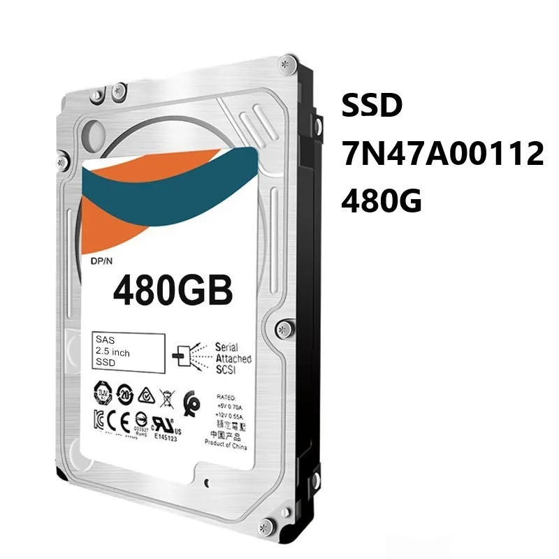 

NEW Solid State Drive 7N47A00112 00YK195 480GB 2.5in SATA Hot-Swappable PM863a Entry SSD for Len-ovo Think-System SR450 550 650