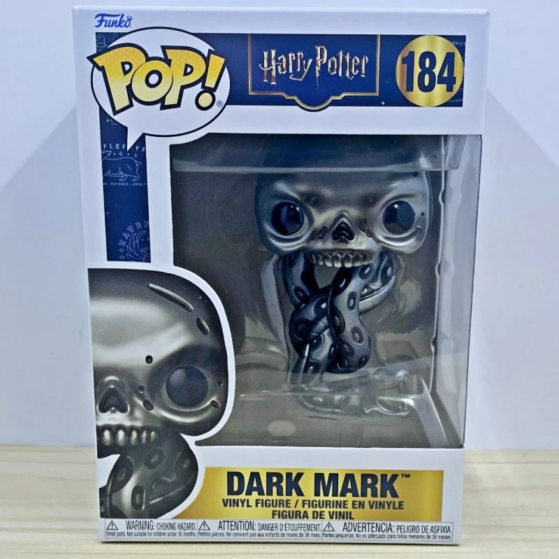 Funko Pop! Marca Oscura Original de Harry Potter # Figura de acción de vinilo 184 - Modelo coleccionable de película, adorno de escritorio, juguete, regalo para fans