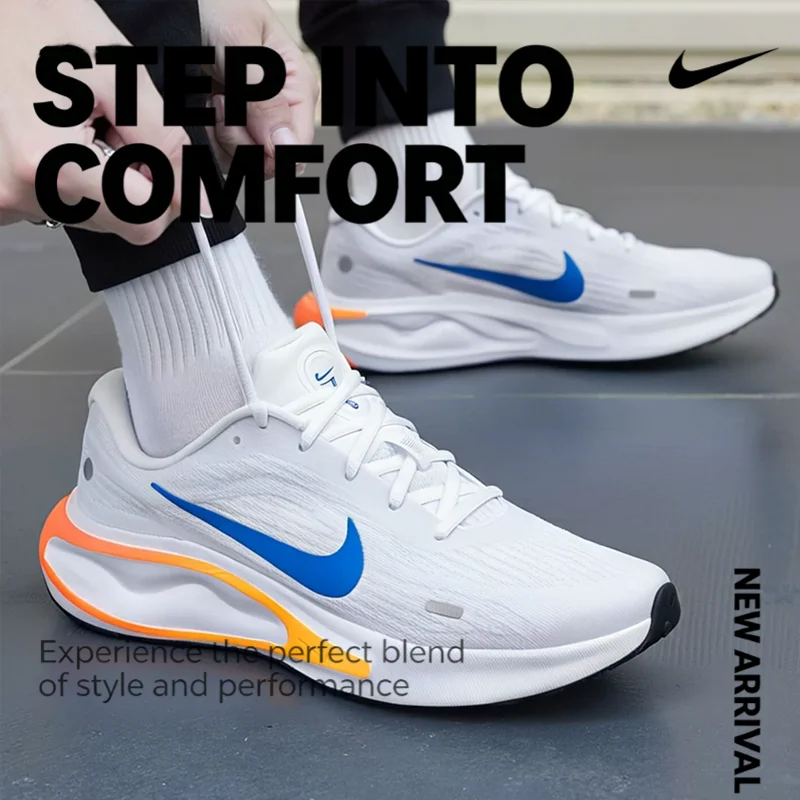 

Nike Men’s 2026 Summer New Journey Run Running Shoes, Cushioned Mesh Sneakers FN0228-111