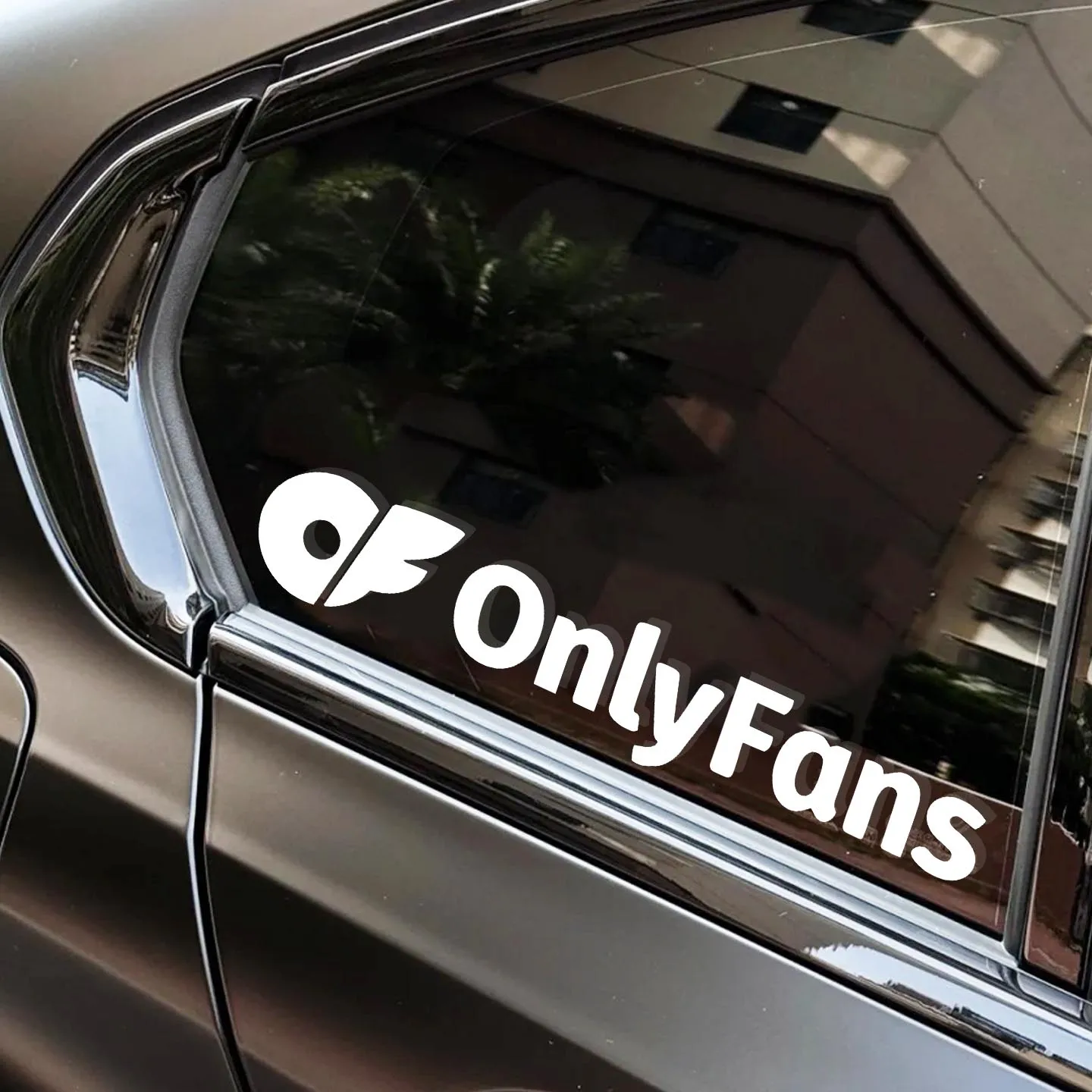 OnlyFans Vinyl Decals Waterproof Self-adhesive Stickers Multi-use Art Decor for Car Window Door Laptop Helmet Motorcycle Bicycle