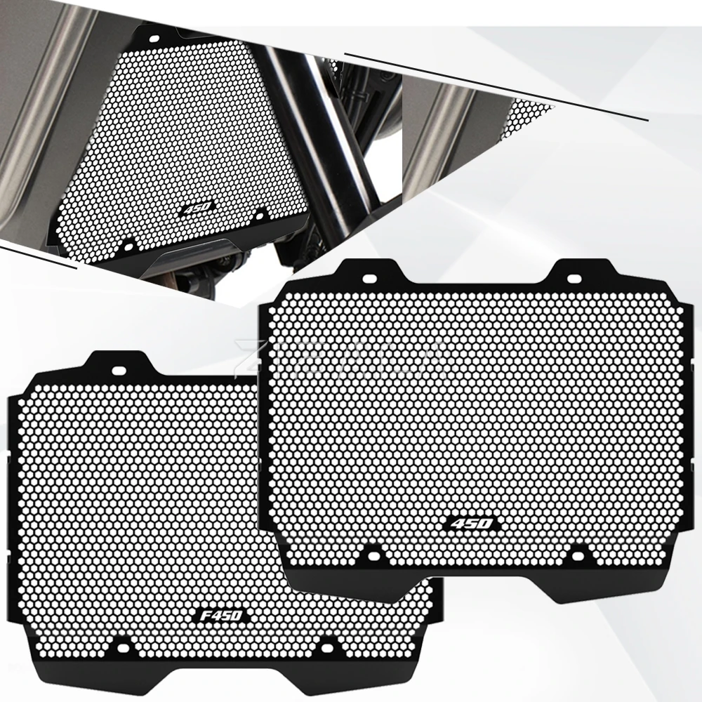 ZIBALA Motorcycle Radiator Grills Protect Guard Cover Grille Protector FOR BMW F450GS F 450GS F 450 GS 2025 2026 2027 Accessory
