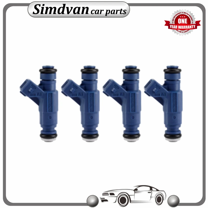 

0280156065 852-12185 4 шт. топливные форсунки 0280156065 для Audi A4 Quattro для Passat 1.8L 06B133551M