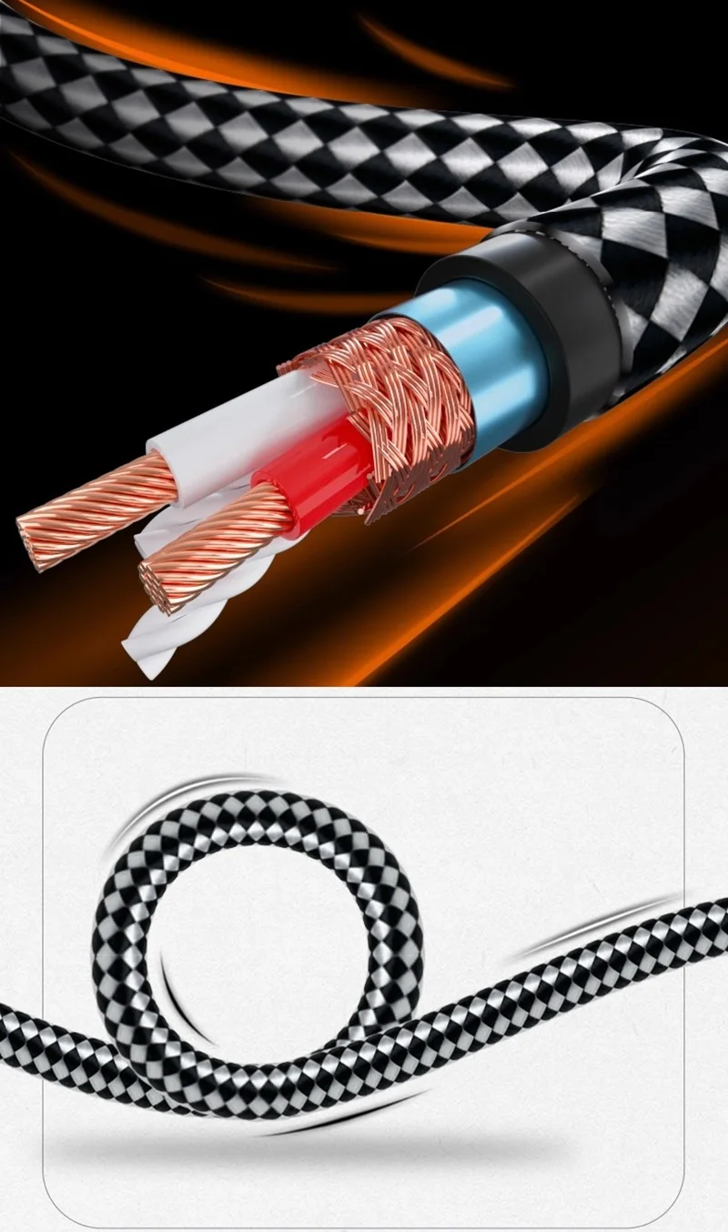 Стерео кабель 3,5 мм на двойной разъем 6,35 мм 1/4 дюйма TS Mono Мужской аудиокабель для телефона, ноутбука, микшера, консоли, усилителя, экранированные шнуры для динамика