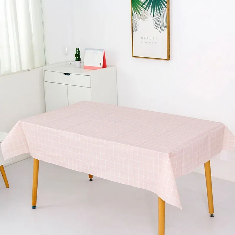 Waterproof Table Cloth Antifouling Dirty Resistant Oil-proof Tablecloth Household Home Decor Party Picnic Mantel De Mesa Simple