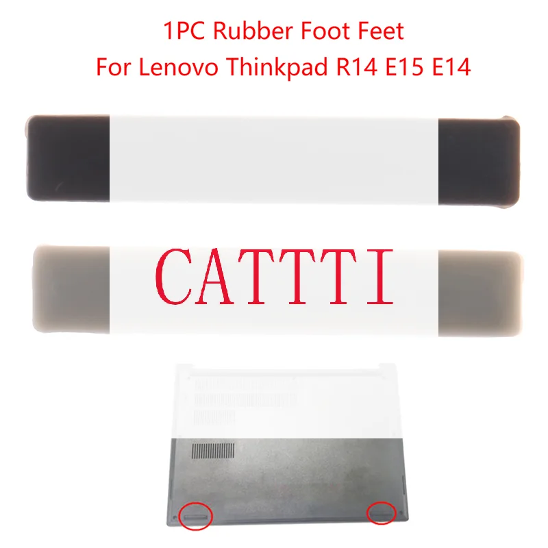 

(BBQ4)1Pc Laptop Rubber Foot Feet Bottom Base Cover For Thinkpad R14 E15 E14