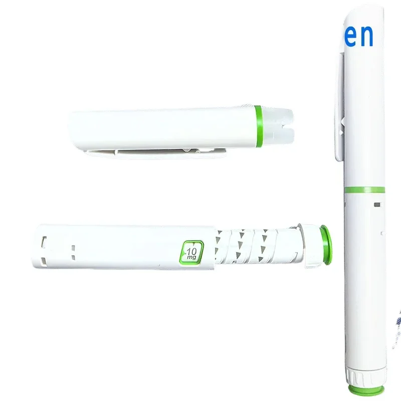 10 stuks wegwerp-injectiepen, insuline-, peptide-injectiepen (exclusief medicijnen), geschikt voor 3 ml patroonflessen - afbeelding 2