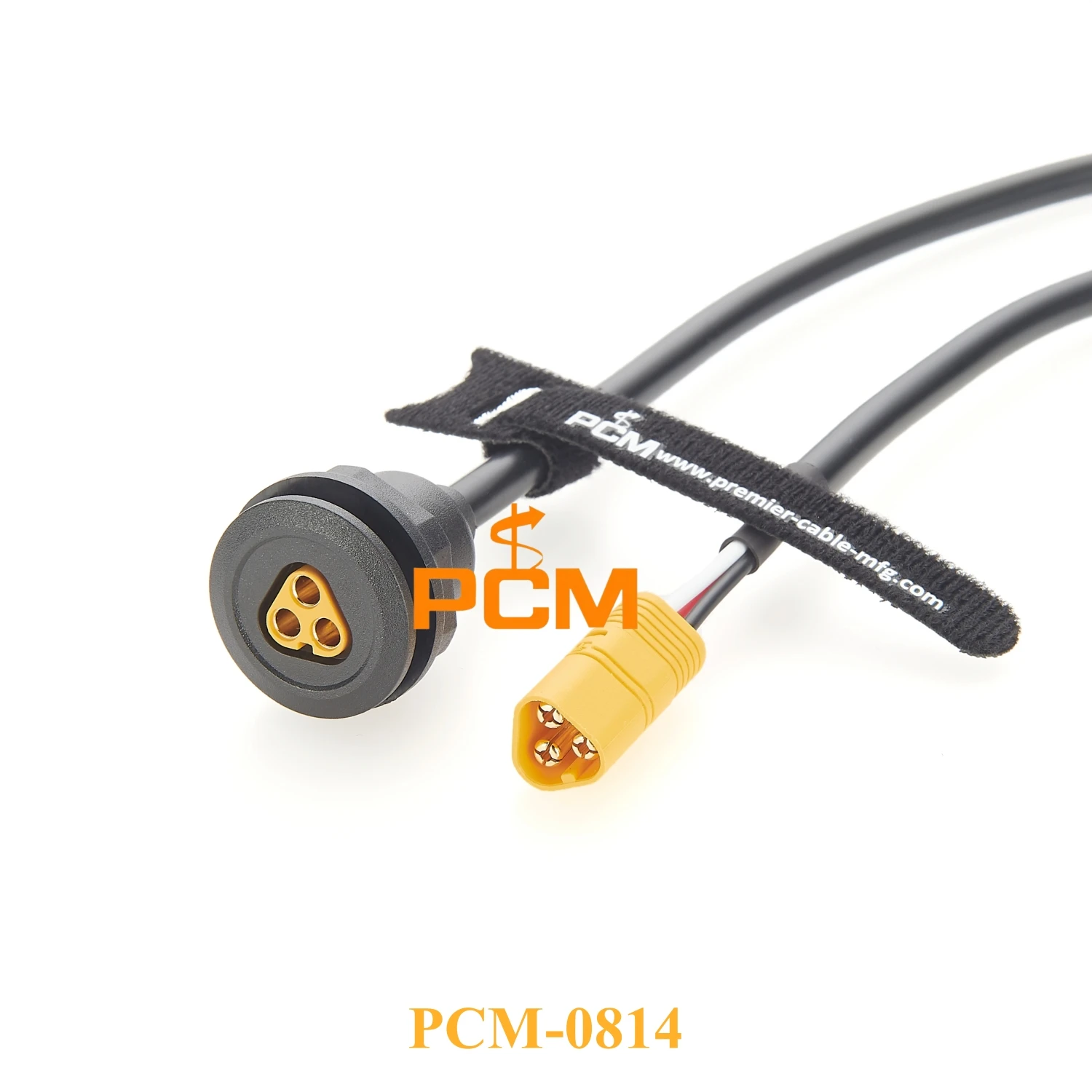 สายอะแดปเตอร์แบบติดตั้งบนแผง MT60 XT60 3 ขา, สายมอเตอร์ Amass MT60 30A สายแบตเตอรี่ FMS Lipo สำหรับพัดลมแบบมีท่อสำหรับ RC