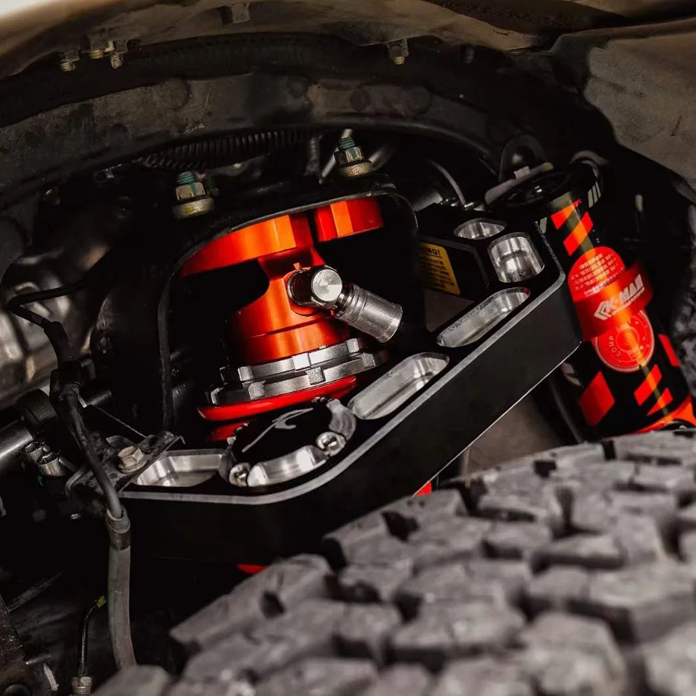 K-man ไนโตรเจนชุดกันสะเทือนแก๊สเติมโช้คอัพยก 2 นิ้ว Lift Offroad สําหรับถัง 300 ถัง 500