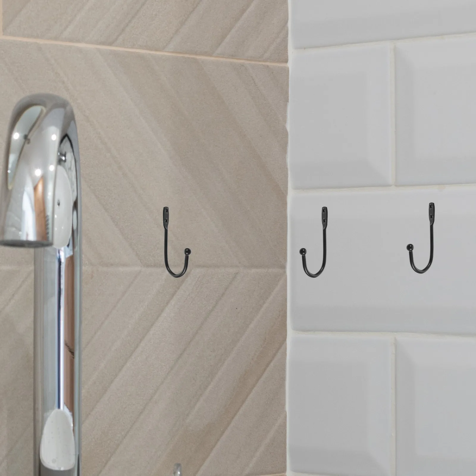 

10 шт. металлических настенных крючков для одежды, пальто, полотенец, одинарные крючки для халатов, устойчивые к ржавчине, прочные, для хранения в помещении