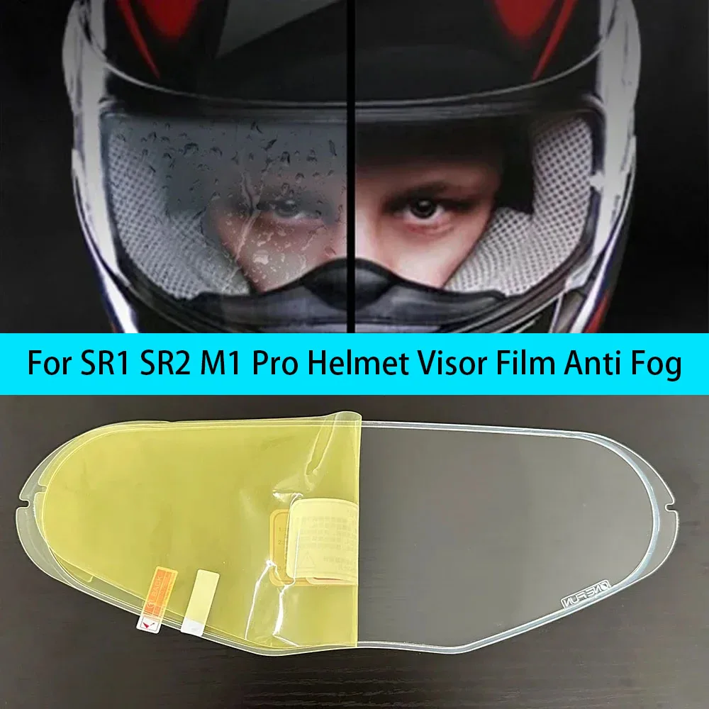 

Helmet Visor Film Anti Fog For Schuberth SR1 SR2 M1 Pro Motorcycle Helmet Antifog Lens Film Accessories