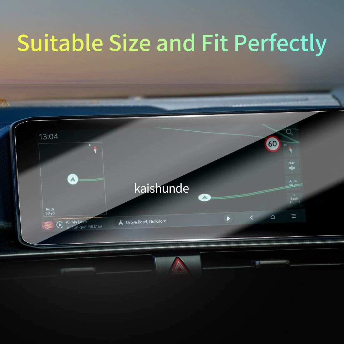 Car Stickers Meters Protector For 26 KIA SPORTAGE RHD Tempered Glass Protective Film Display Navigation Vehicle