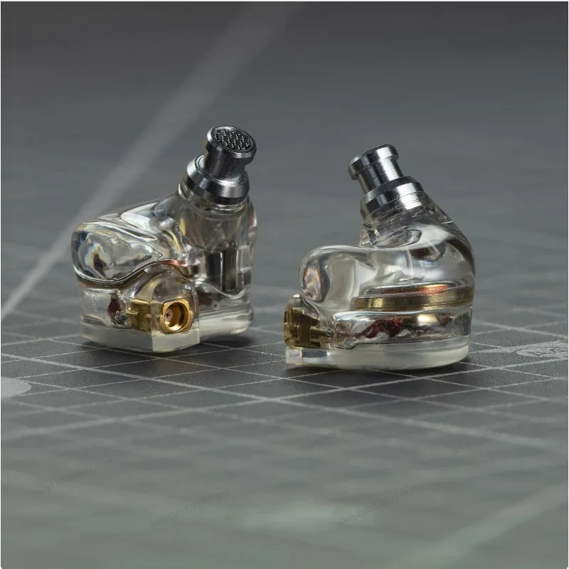 For 10 Units Circle Iron Earphones 4 Moving Iron 1 Moving Coil Performance Live Broadcast Karaoke Monitor Earphone Monitor