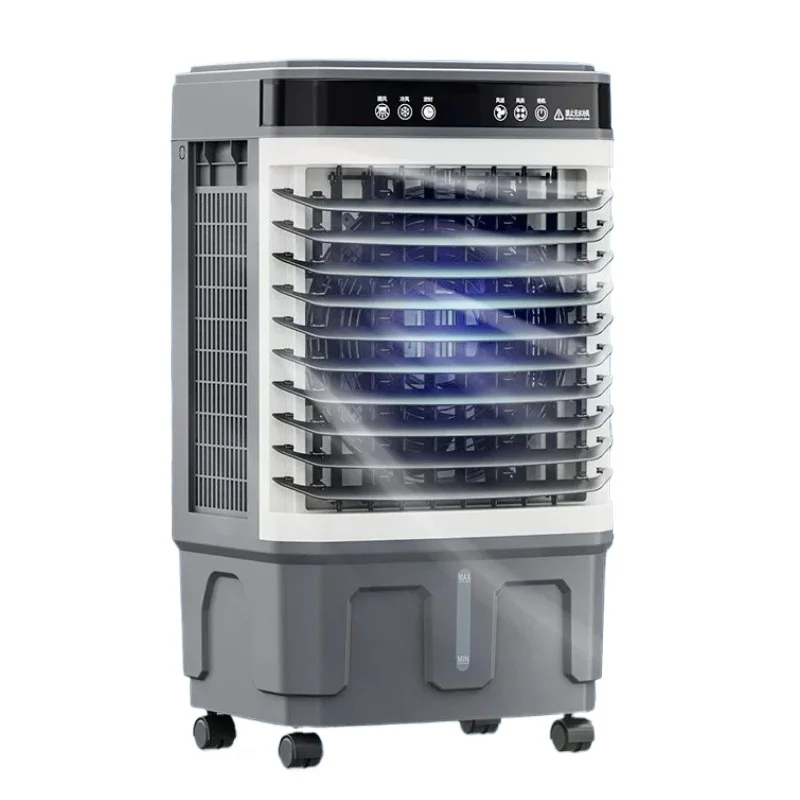 For 110V Industrial Commercial Air Conditioner Fan, Removable Water Cooling Fan, Household