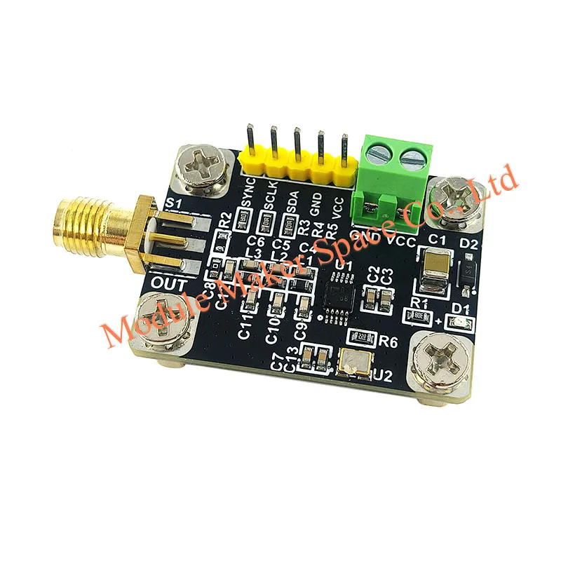 Módulo generador de señal DDS programable AD9833, salida de onda sinusoidal/triangular/cuadrada de alta velocidad, interfaz SPI para Arduino