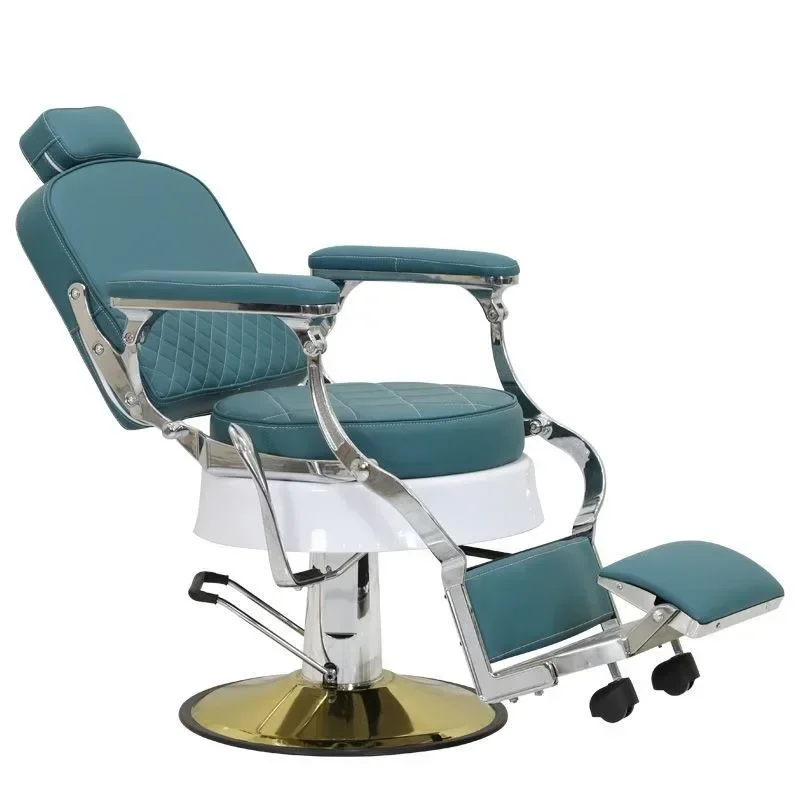 Stainless steel hair salon special perm and dyeing seat barber shop hair chair wholesale