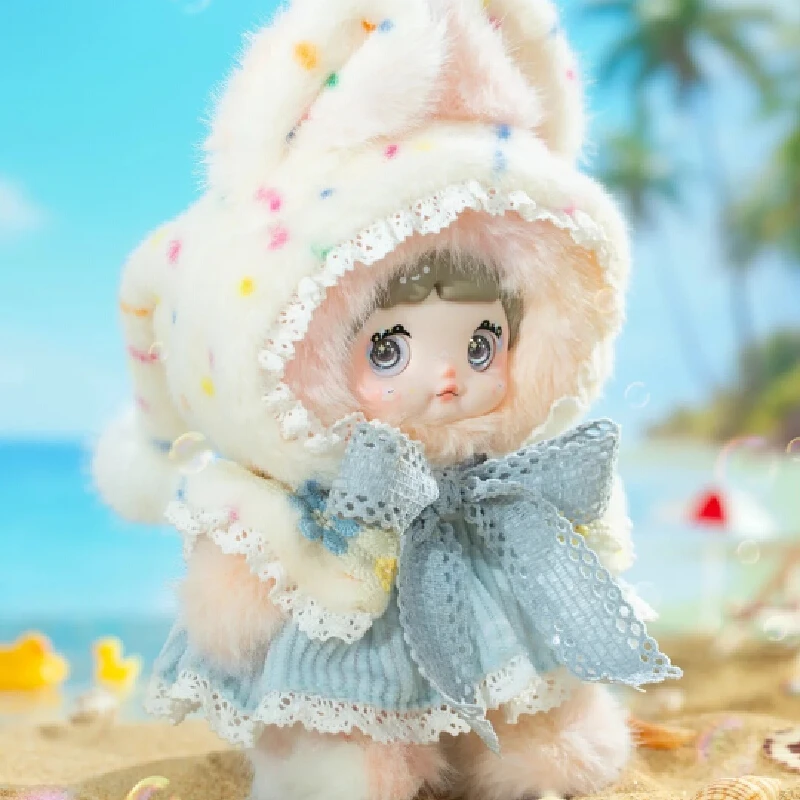 Nommi V10 Weather Forecast Series Blind Box Cyberpunk Princess Style Vinyl Doll with Raincoat Trendy Mystery Gift Toy