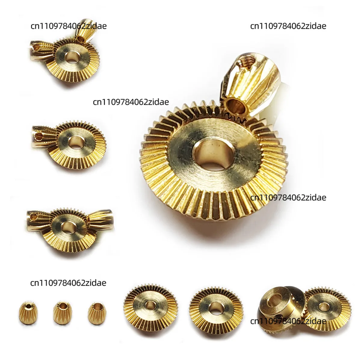For 0.5 Module Brass Bevel Gear 15T 45T 1:3 Reduction 90 Degree Drive Gear for Model Mechanical Modified Parts