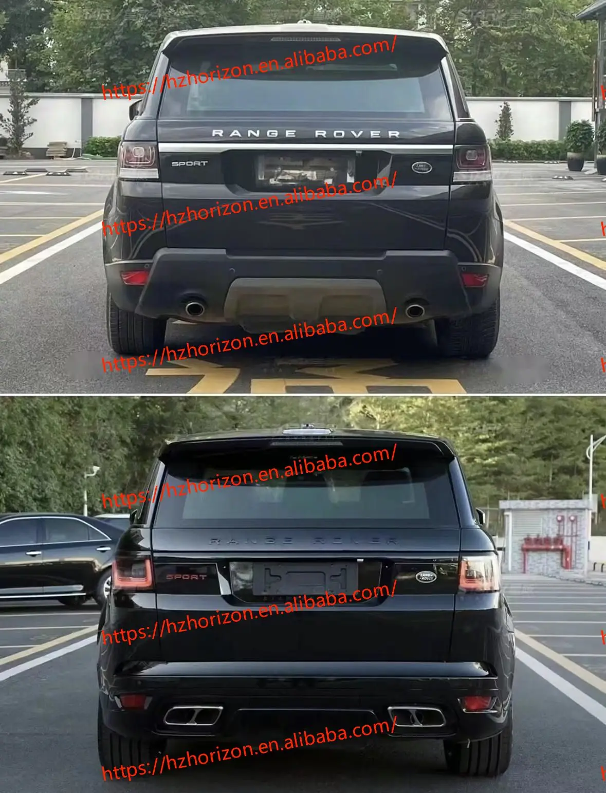 Harga pabrik grosir bodykit L494 Svr Oem 2013 update 2022 Range Rover Sport diperbarui New Range Rover Body Kit