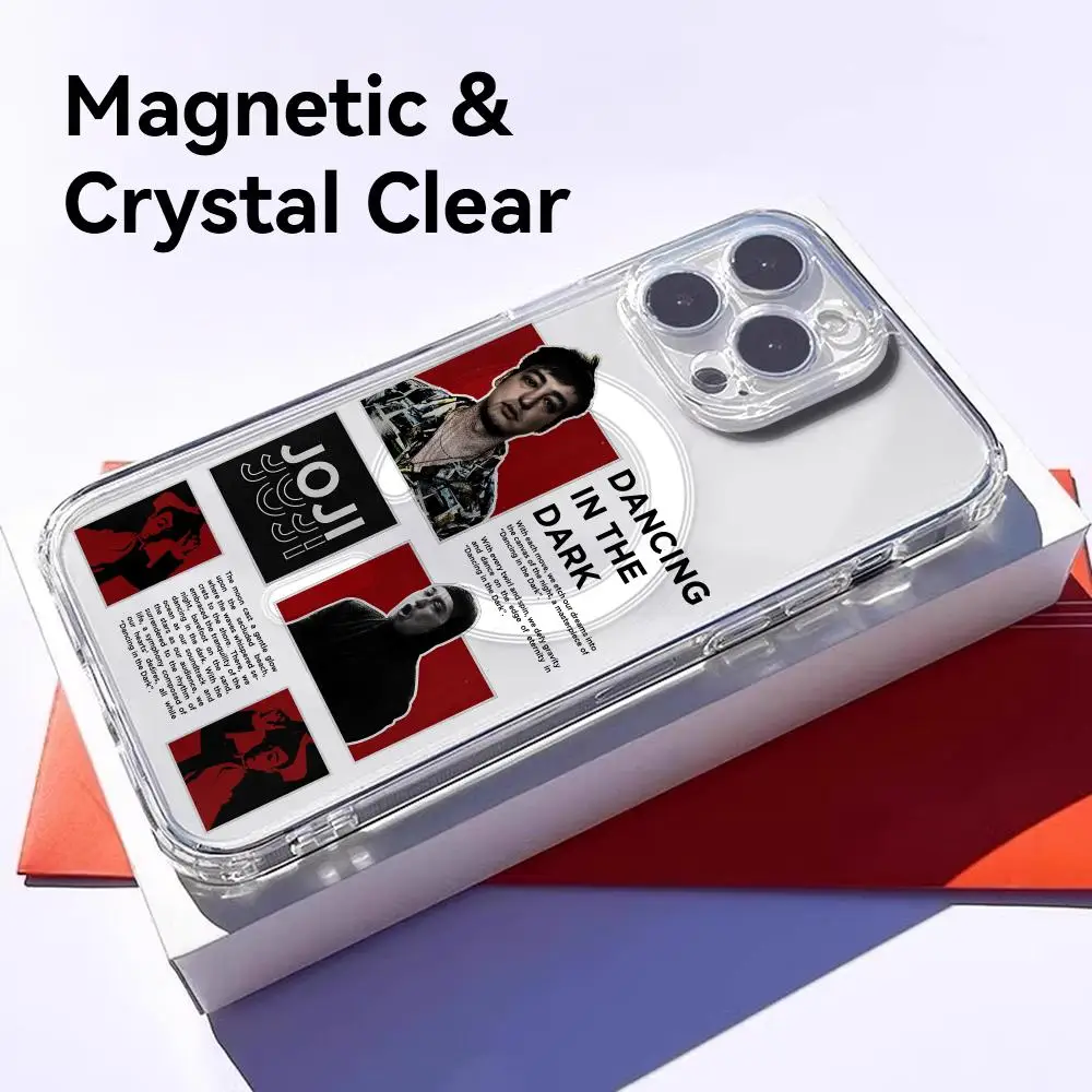 

J-Joji Rapper Music Phone Case For IPhone 17 16 15 14 13 12 11 Pro Max Plus Clear Magnetic Shockproof Soft Shell