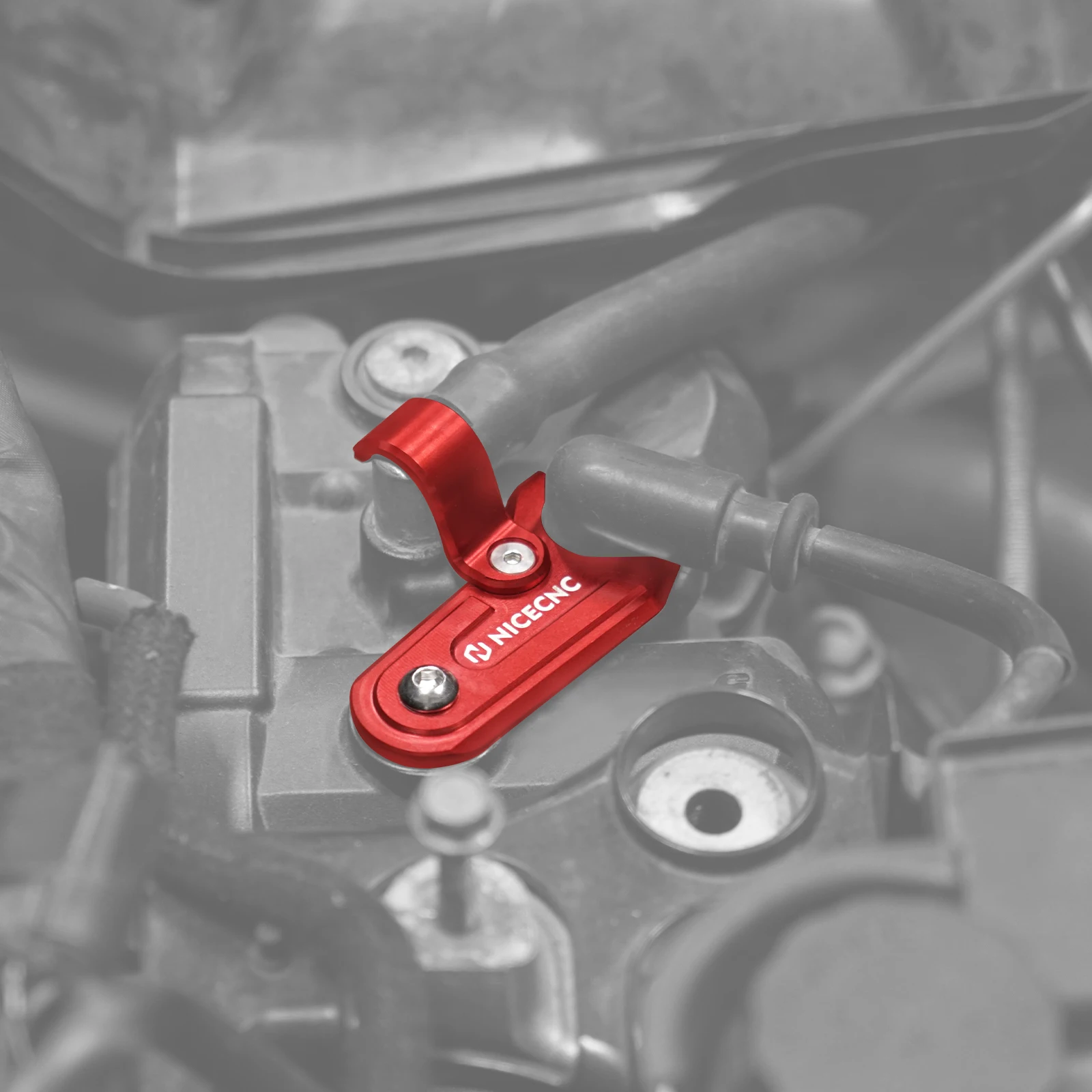 NICECNC YFZ450R Zündkerzenhalterung für Yamaha YFZ450SE YFZ450X 2009-2025 Zubehör ATV Halterung Aluminium – Detail 20