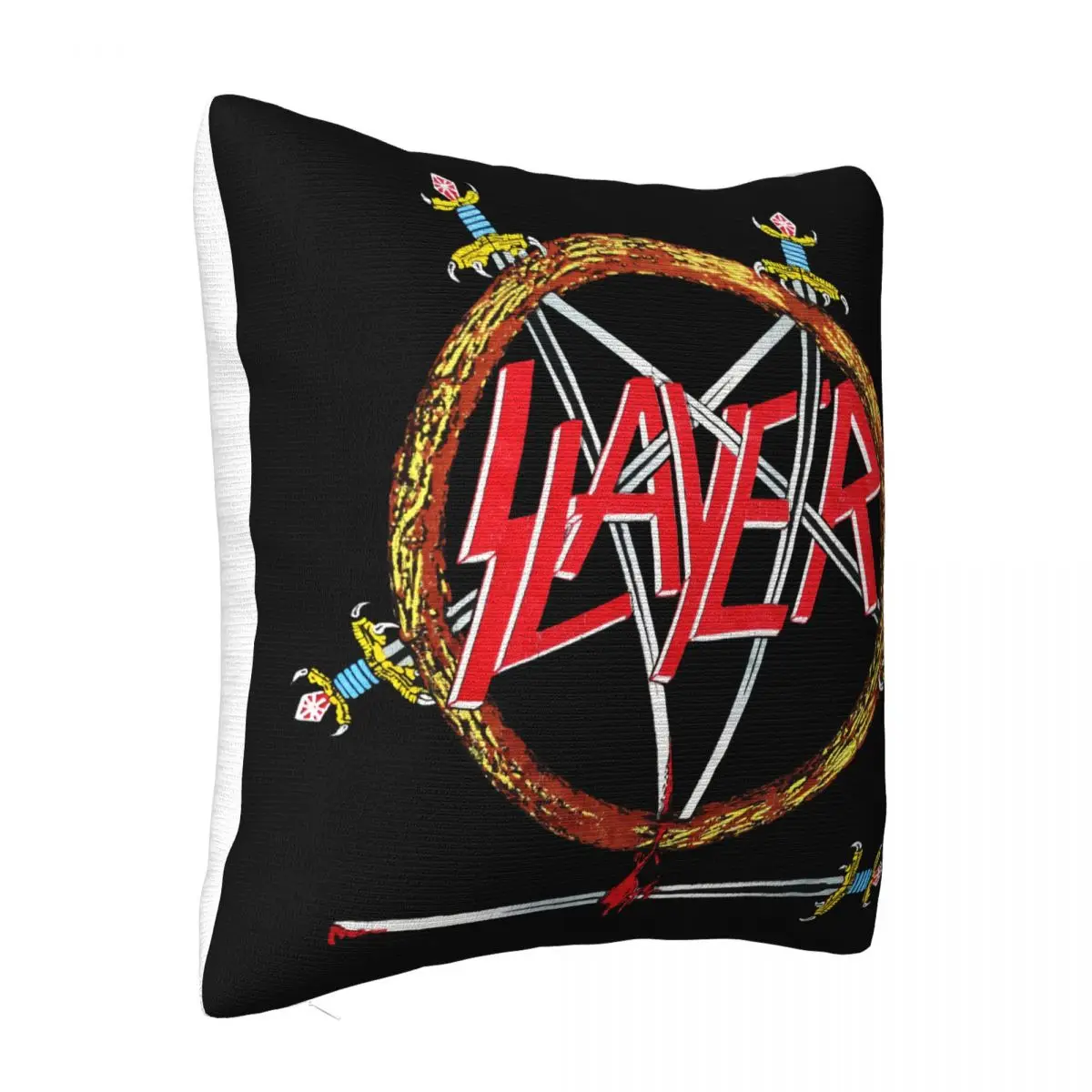 New Slayer Reign In Blood86 Dtg Printed S 7XlWarme Hot Chinese Style Tops Natural Aesthetic Pillow Case