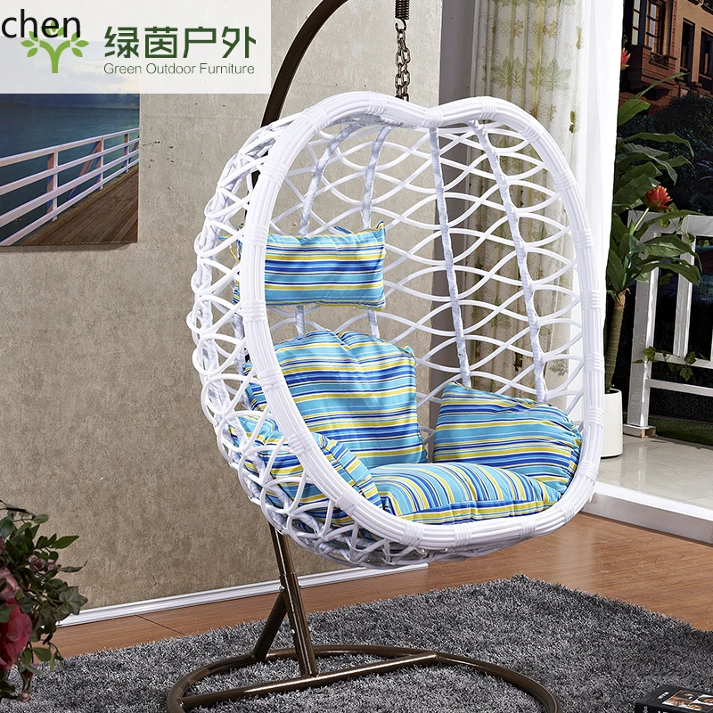

Balcony Hanging Basket Rattan Chair Swing Rocking Chair Living Room Outdoor Imitation Rattan Indoor Bedroom Cradle Home