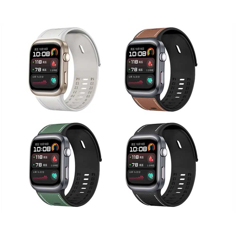 حزام سيليكون مركب لملحقات سوار المعصم الرياضي HUAWEI WATCH D2 باستثناء أبازيم الساعة