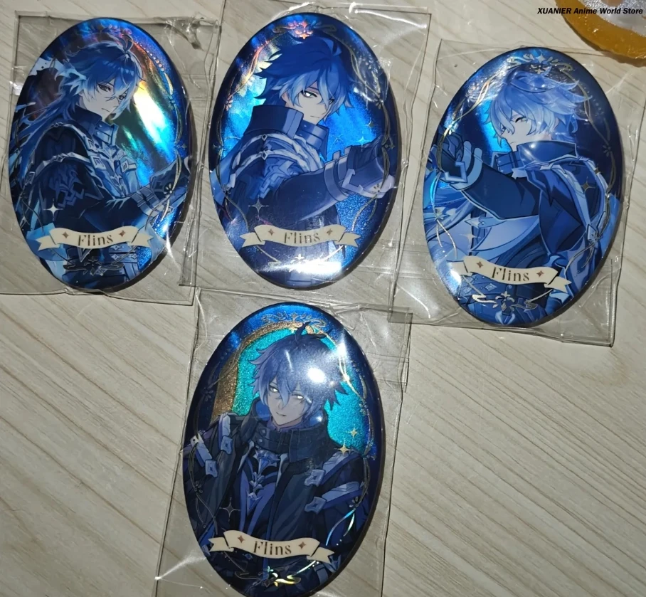 Anime Kyryll Chudomirovich Flins Serie Genshin Impact Cartoon Verzamel Badge Broche Pin Hanger Bedge Decor Cosplay Gift
