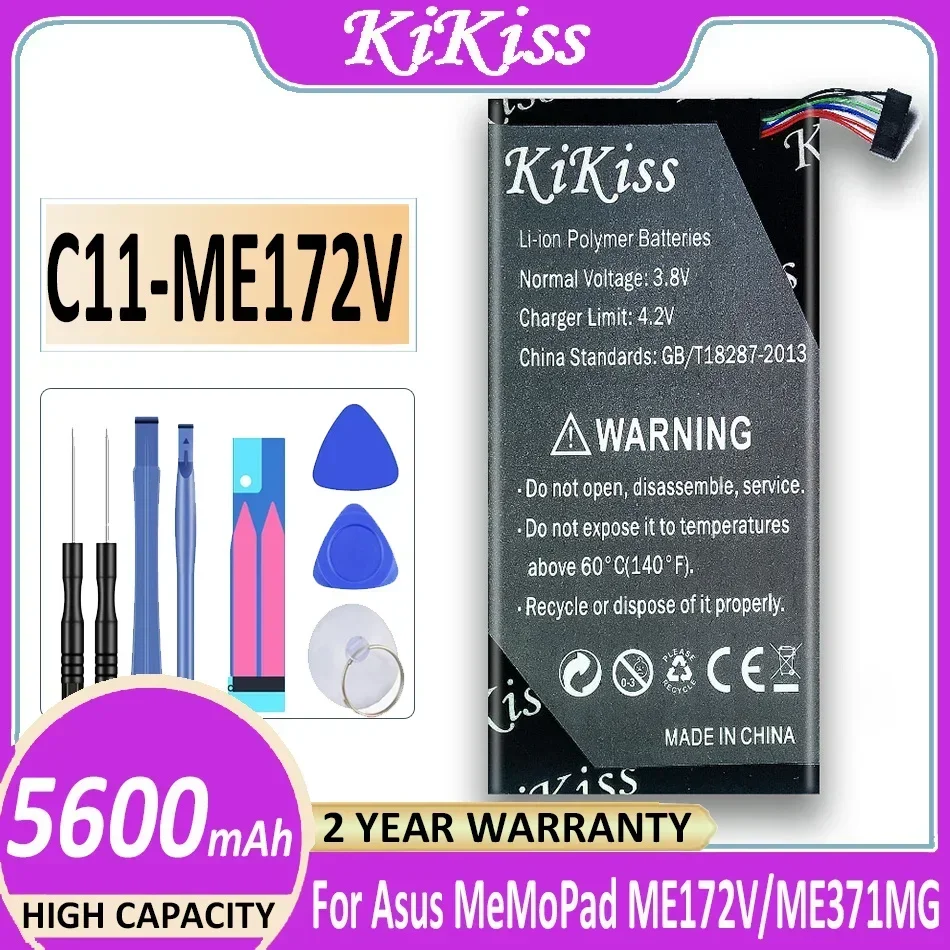 

Аккумулятор для планшета ASUS MeMoPad K0W K004 Fonepad ME371MG ME371 ME172V, 5600 мАч