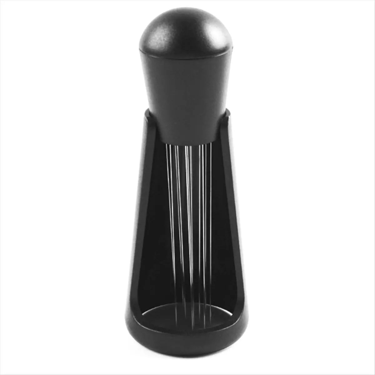L66A Espresso Distribution Tools,12 Needles 0.4mm Espresso Coffee Stirrer Stirring Tamper Distributor Tool with Stand A