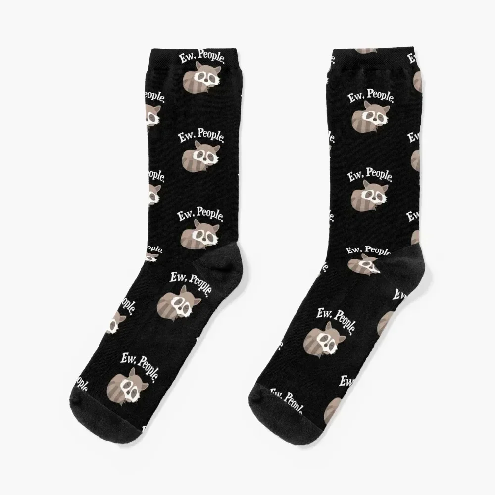 raccoon ew people Socks crazy kids Socks For Girls Men's