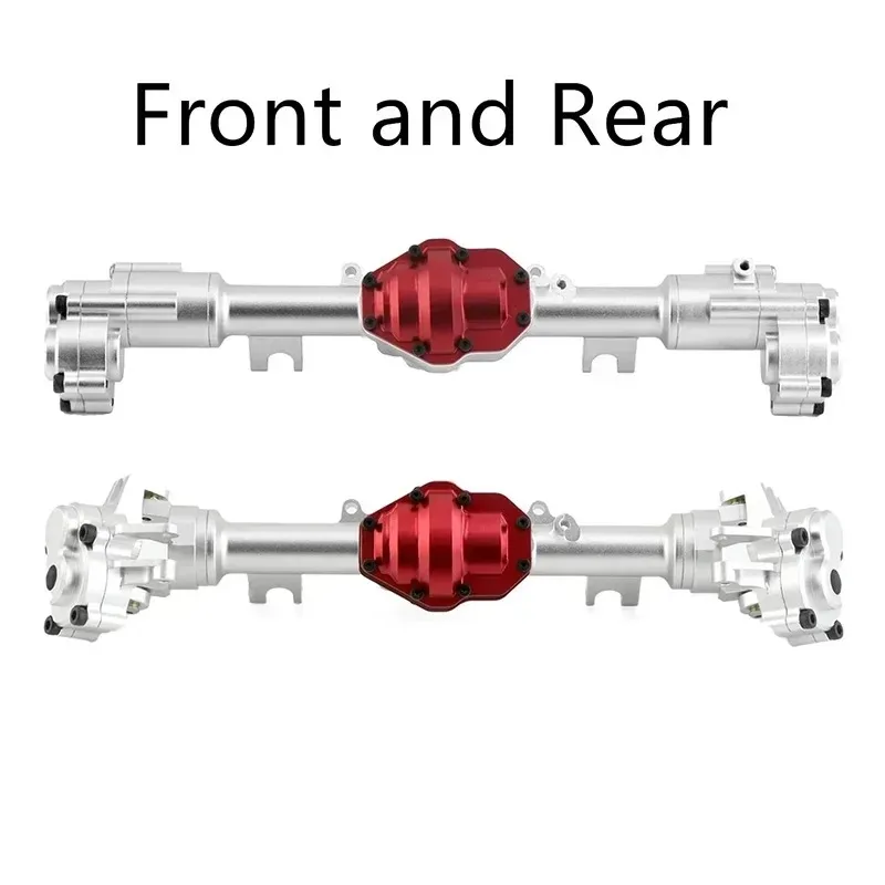 

Front and Rear Metal Axle Housing for 1/8 YK4081 4082 4083 Absima Sherpa RC Car Upgrade Spare Parts